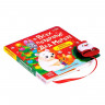 Книжка с липучками «Всех поздравит Дед Мороз!»