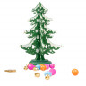 Новогодний набор "Деревянная ёлочка 3D с игрушками"  высота 22см