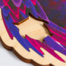 Деревянный пазл в рамке «Сова» 31×25 см, 50 деталей
