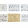Многоразовые деревянные прописи "Первые буквы"