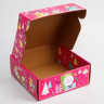 Коробка подарочная складная "Волшебного нового года", Принцессы, 24.5 × 24.5 × 9.5 см